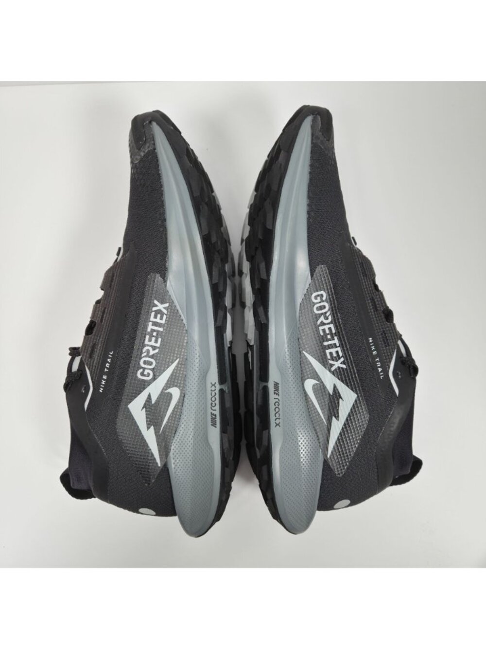 Nike Pegasus Trail 5 GORE-TEX Mens Black/Gray Running Shoes FQ0908-001 US Sz 10 - Picture 5 of 8